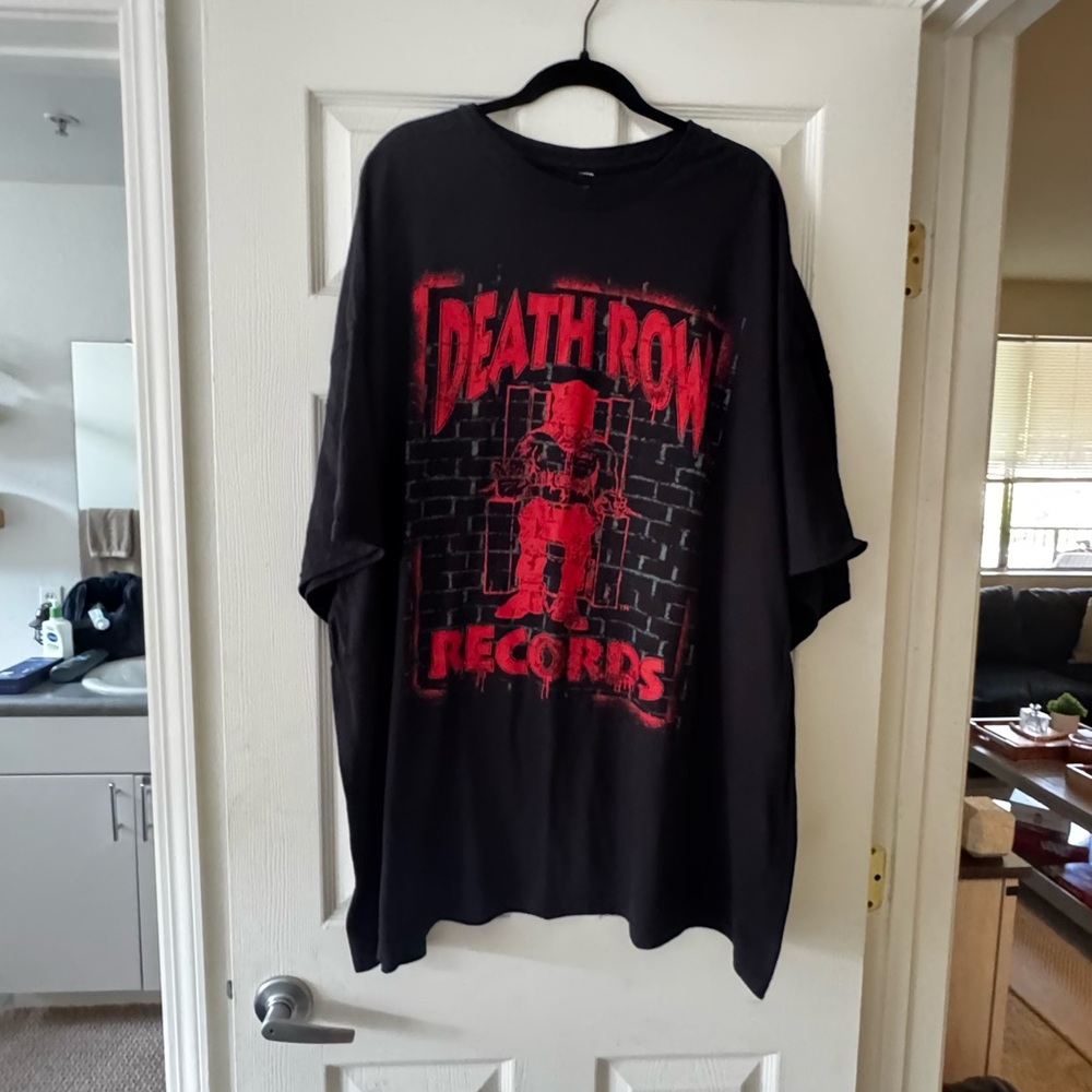 NWT Men's Death Row Records Black T-Shirt